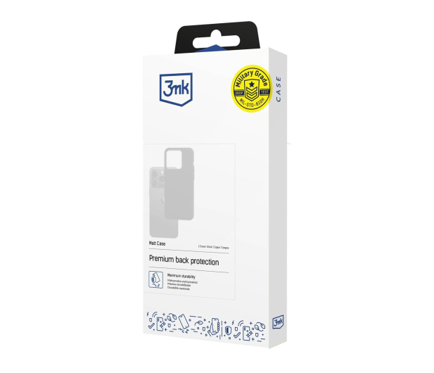 3mk Matt Case do Apple iPhone 15 - 1511603 - zdjęcie 2